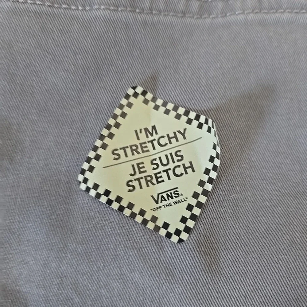 Vans Cooper Shorts Mens 28 Gray Stretch Skate Streetwear Grunge Casual Normcore‎